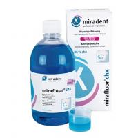 Miradent Mirafluor CHX ополаскиватель для полости рта 0,06 % хлоргексидина 500 мл