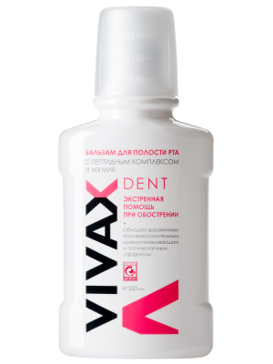 Vivax Dent экстренная помощь при обострение с мумие ополаскиватель (250 мл)