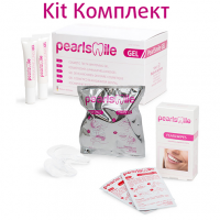 PearlSmile Kit комплект для отбеливания зубов (1 гель - 15 мл, 3 капы, 2 салфетки)