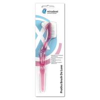 Miradent Protho Brush De Luxe щетка для чистки съемных зубных протезов розовая 