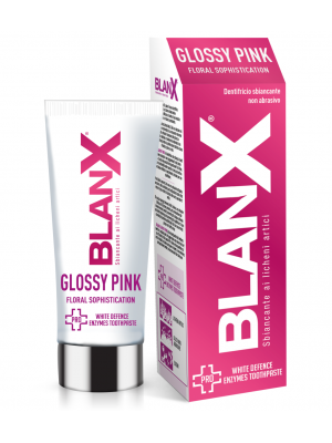 Blanx Pro Glossy Pink отбеливающая зубная паста глянцевый эффект (75 мл)