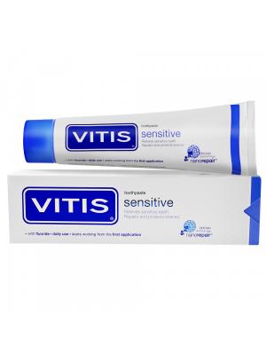 Dentaid Vitis Sensitive зубная паста для устранения чувствительности зубов со фтором (100 мл)