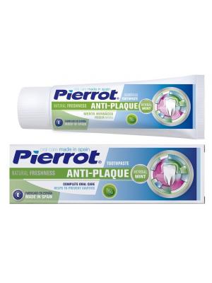 Зубная паста Pierrot Natural Freshness Ортодонтическая Анти-налет со вкусом мяты 75 мл