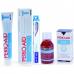 Dentaid Perio Aid набор гигиенический в косметичке  - ополаскиватель 150мл, зубная паста, зубная щётка