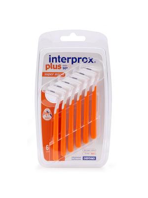 Dentaid Interprox Plus Super Micro набор межзубных ёршиков 0.7мм оранжевые 6шт