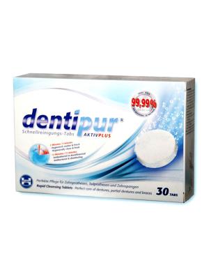 Dentipur cleansing tablets таблетки для очищения съемных зубных протезов (30 шт)