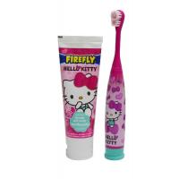 SmileGuard Hello Kitty набор: электрическая щетка на батарейке, зубная паста с 6 лет
