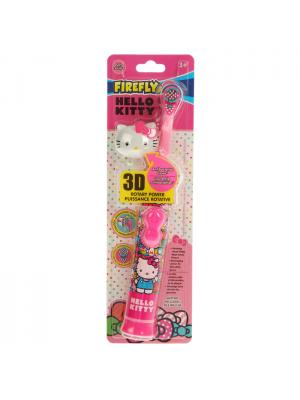 SmileGuard Hello Kitty детская электрическая зубная щетка на батарейке с 3D колпачком 3+